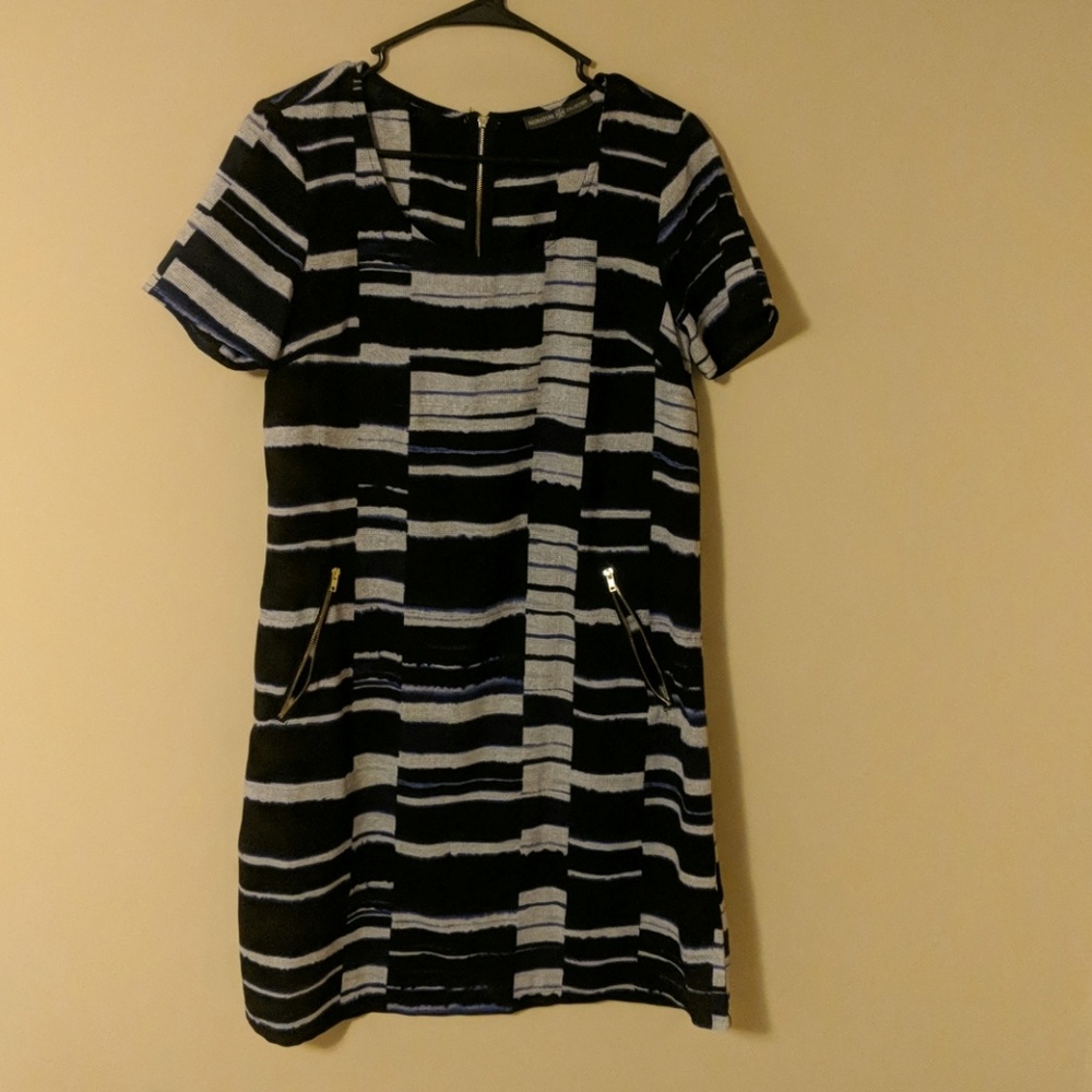 Black and White Avon dress